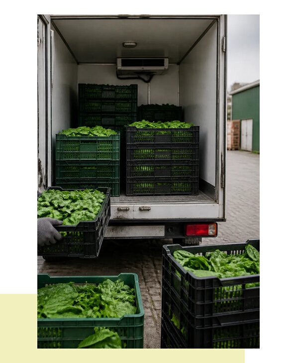 Перевозка шпината в Камень-на-Обь с сохранением свежести продукции